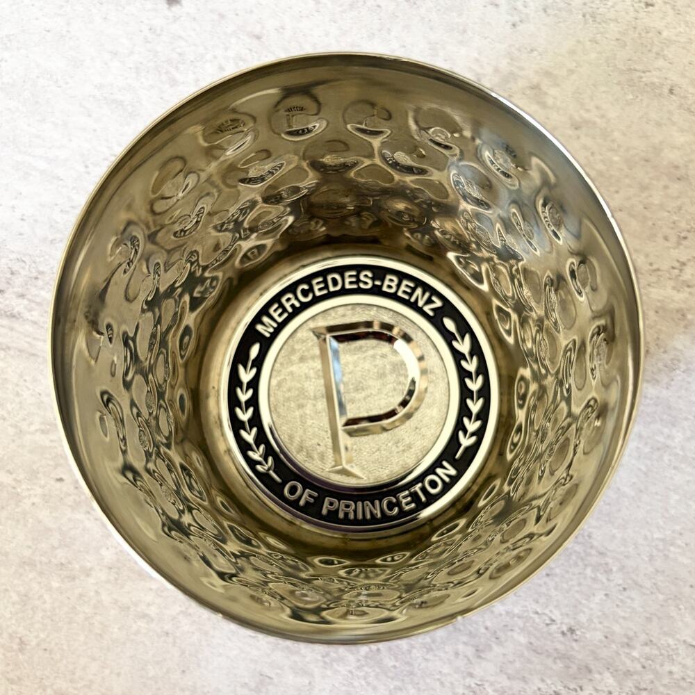 Mercedes-Benz Princeton Hammered Metal Barware Trophy Cup